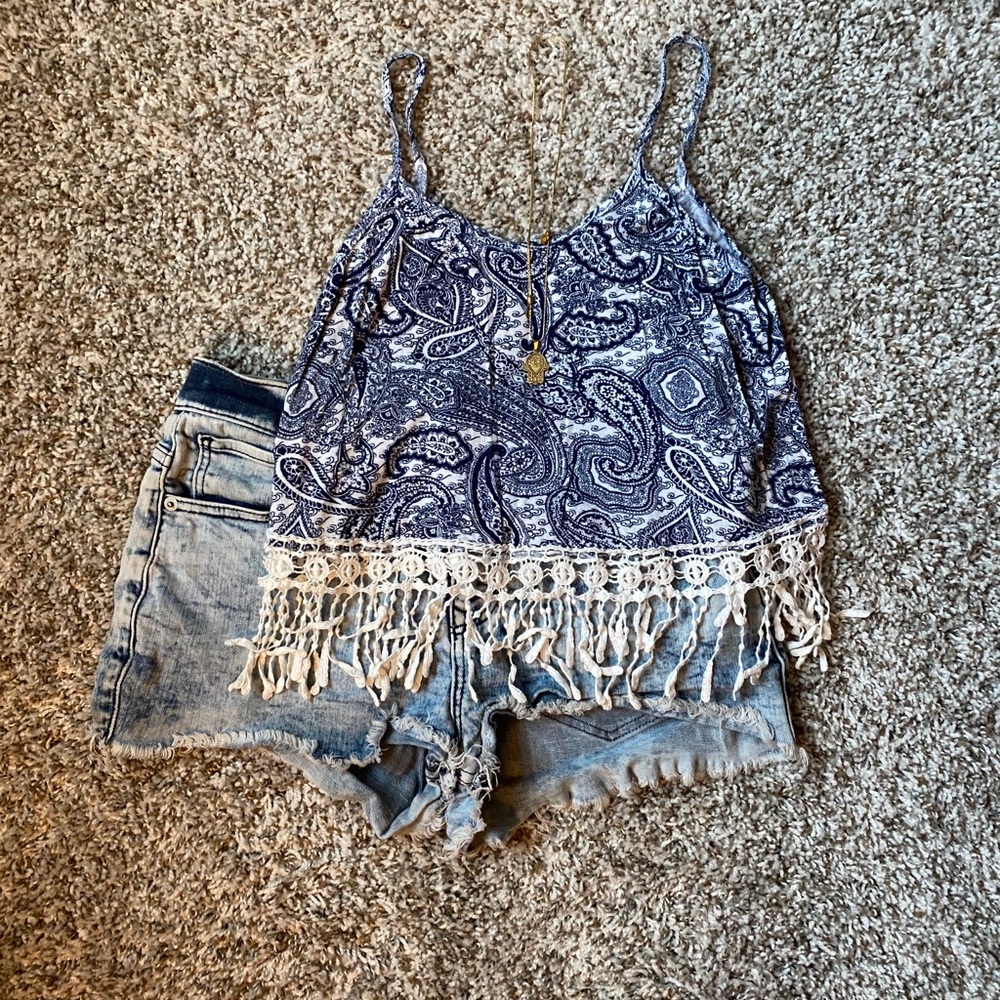 Charlotte Russe Crop Top - Size XS